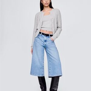 GAP Light Blue Culotte Jeans for Women